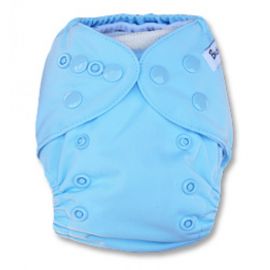 Biddykins Newborn AIO (All-in-one) Cloth Nappy - Light Blue