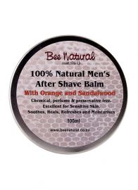 Bee Natural Aftershave Balm - Orange & Sandalwood