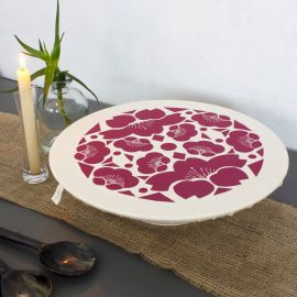 Halo Single Dish Cover Edible Flowers - XXL Berry